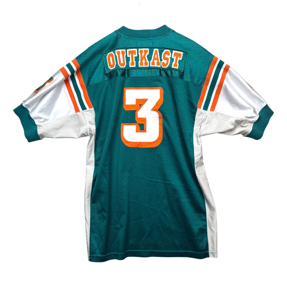 VTG Outkast Jersey NFL Football 3000 Hip Hop Rap Andre Football Dolphins 2XL